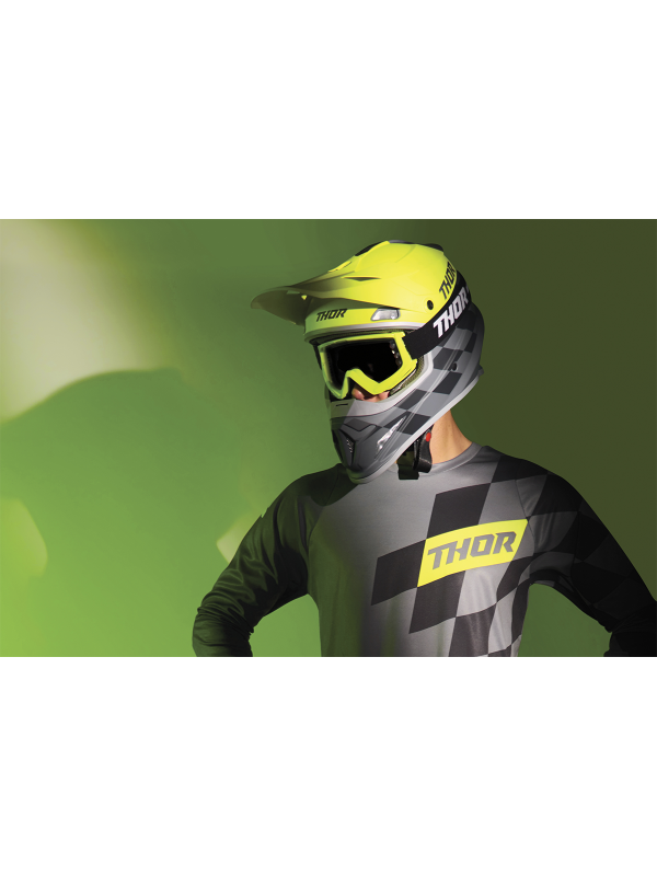 Очила Thor Combat Racer Goggles Flo Acid/Black